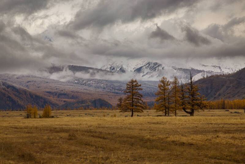 Осенний пейзаж фото превью