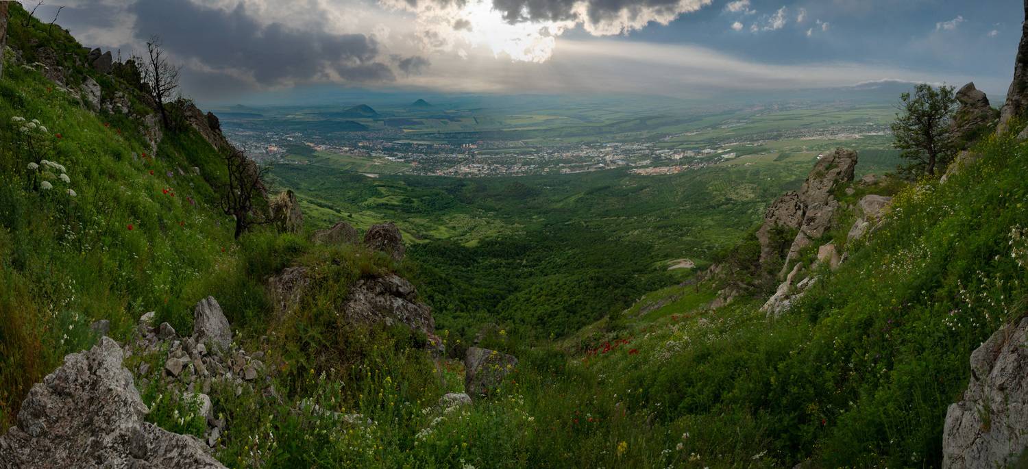 панорама, пейзаж, бештау, кмв, природа, Елена Брежицкая