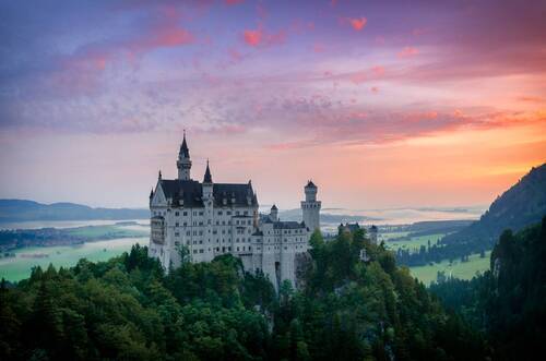 Sunrise in Swabia