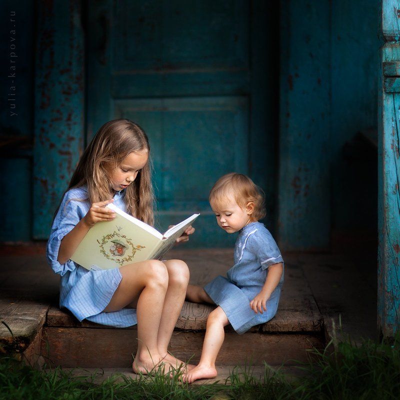 child, children, family, sisters, summertime, fairytales *** фото превью