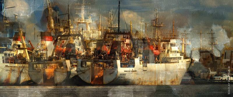 в порту. фото превью