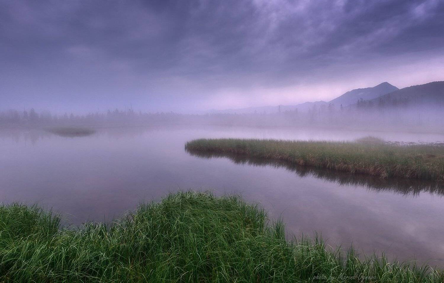 Байкал, Бурятия, Туман, Марина Огнева