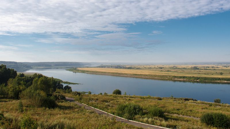 Пейзаж, Томск р.Томь фото превью