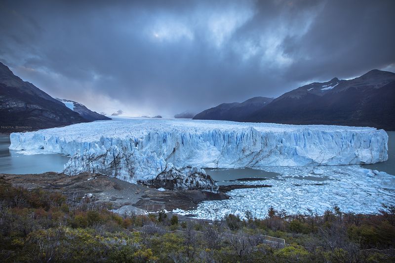 перито-морено Суровый закат фото превью