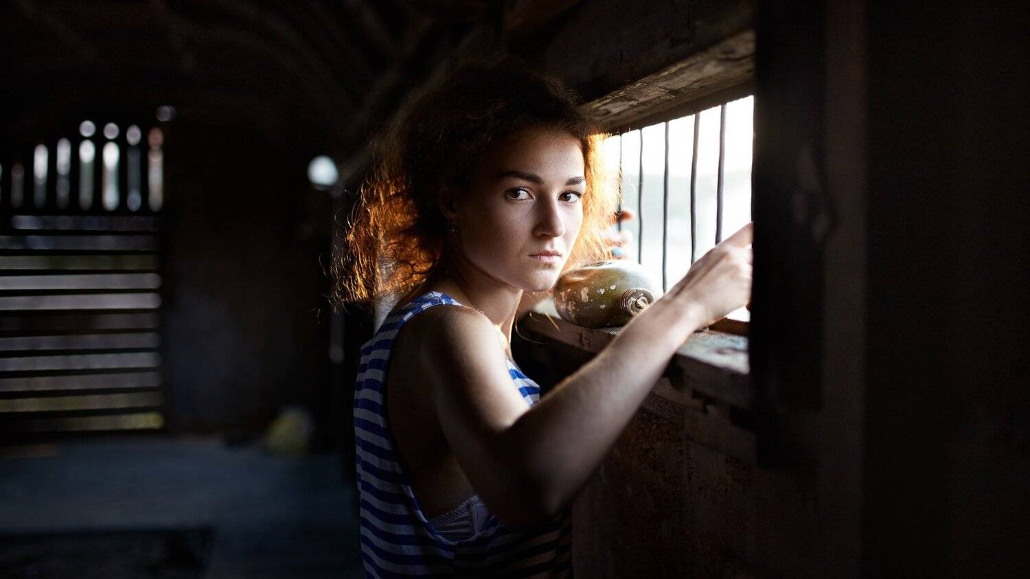 девушка, портрет, Веселов Александр