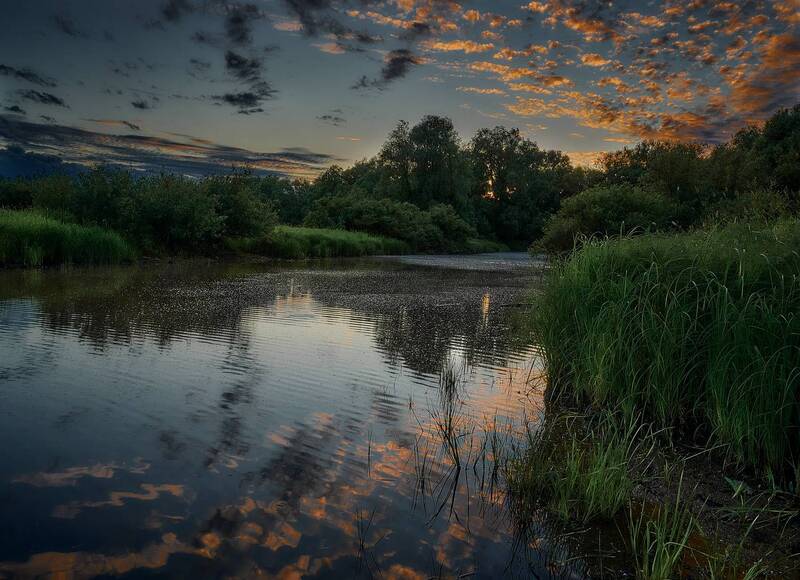 Июньский вечер под Новгородом Великим. фото превью