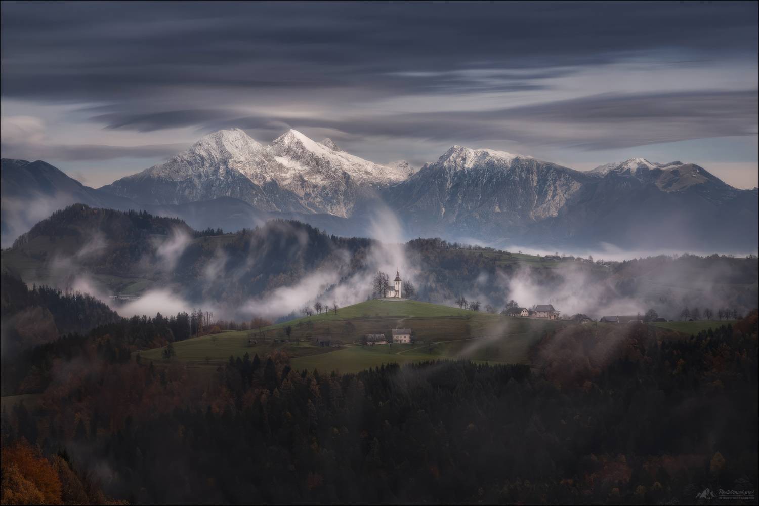 словения, slovenia, Sveti Tomaž, Church of St. Thomas above Praprotno, фототур фототуры 2026, Влад Соколовский