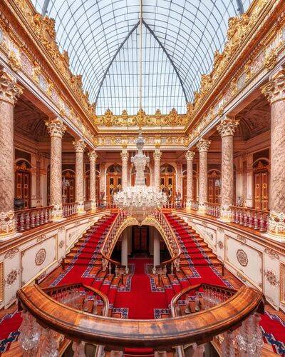 Хрустальная лестница. Дворец Долмабахче | Dolmabahce Palace