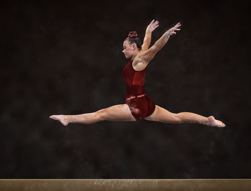 sports, sports_photography, gymnastics Flight of the Olympian фото превью
