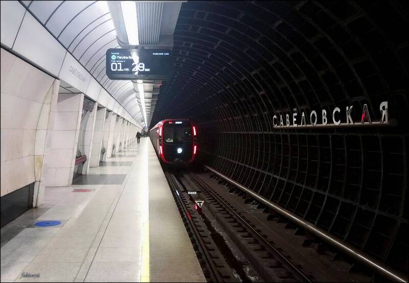 город, метро, москва, архитектура, подземка станция метро Савёловская. БКЛ. Москва фото превью
