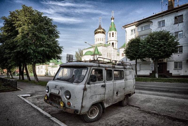 Утро в городе фото превью