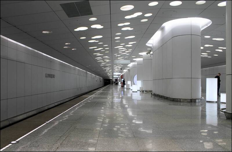 метро, москва, город, подземка, архитектура станция метро Солнцево. Москва фото превью