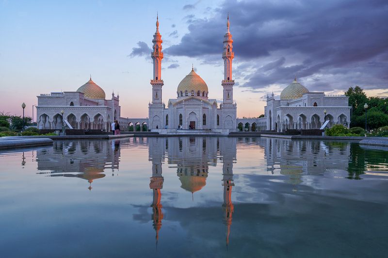 Россия, Татарстан, Булгар, Белая мечеть Белая мечеть  фото превью