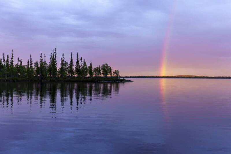 Полночная радуга фото превью