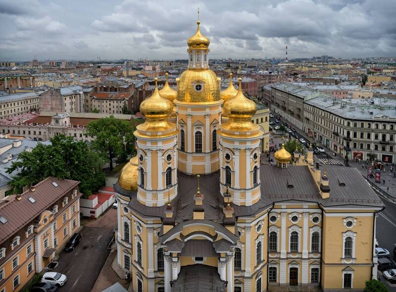 санкт-петербург., владимирский, собор., вид  фото превью