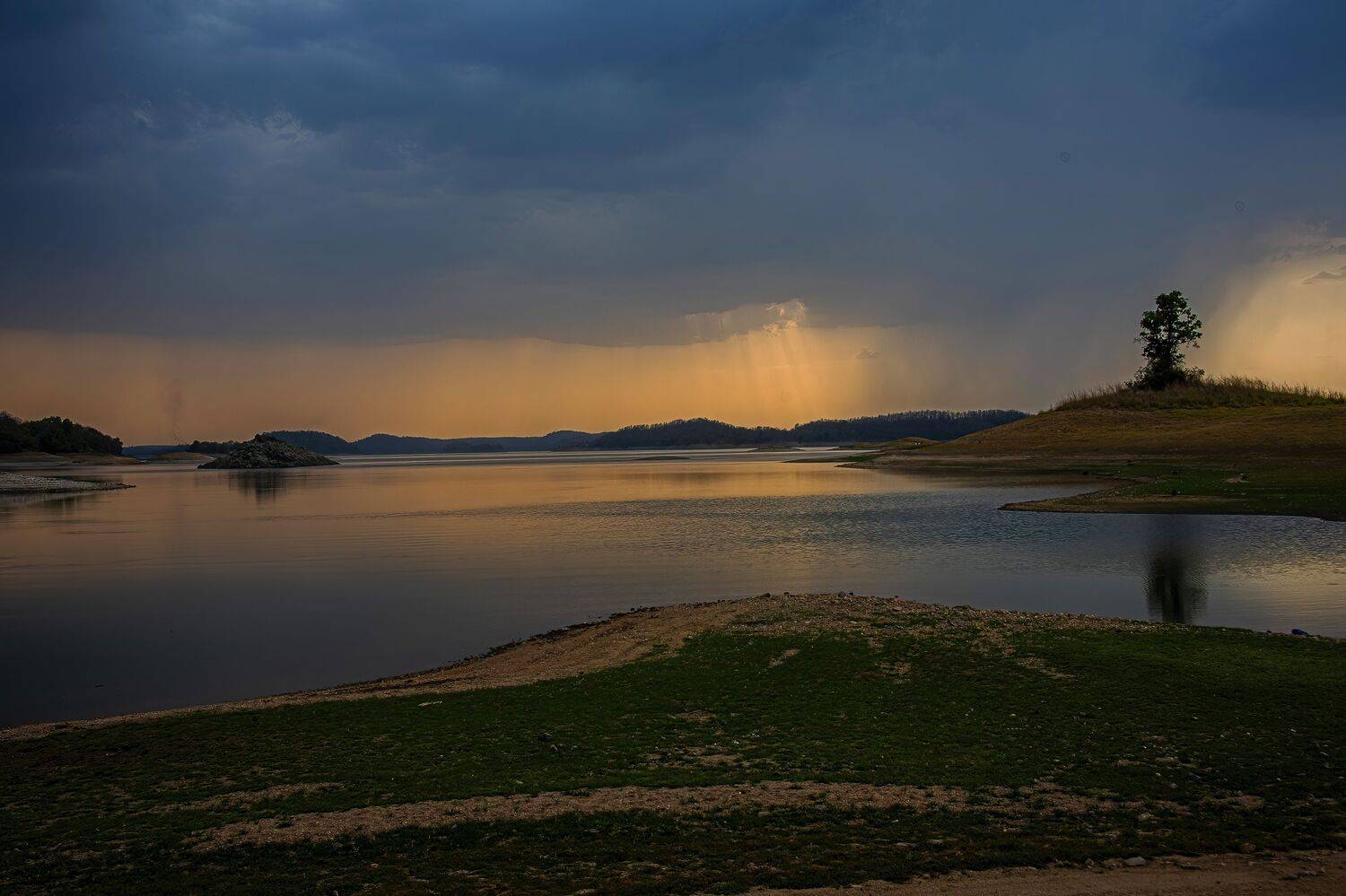 landscape, rain clouds, India, Subir Ghosh