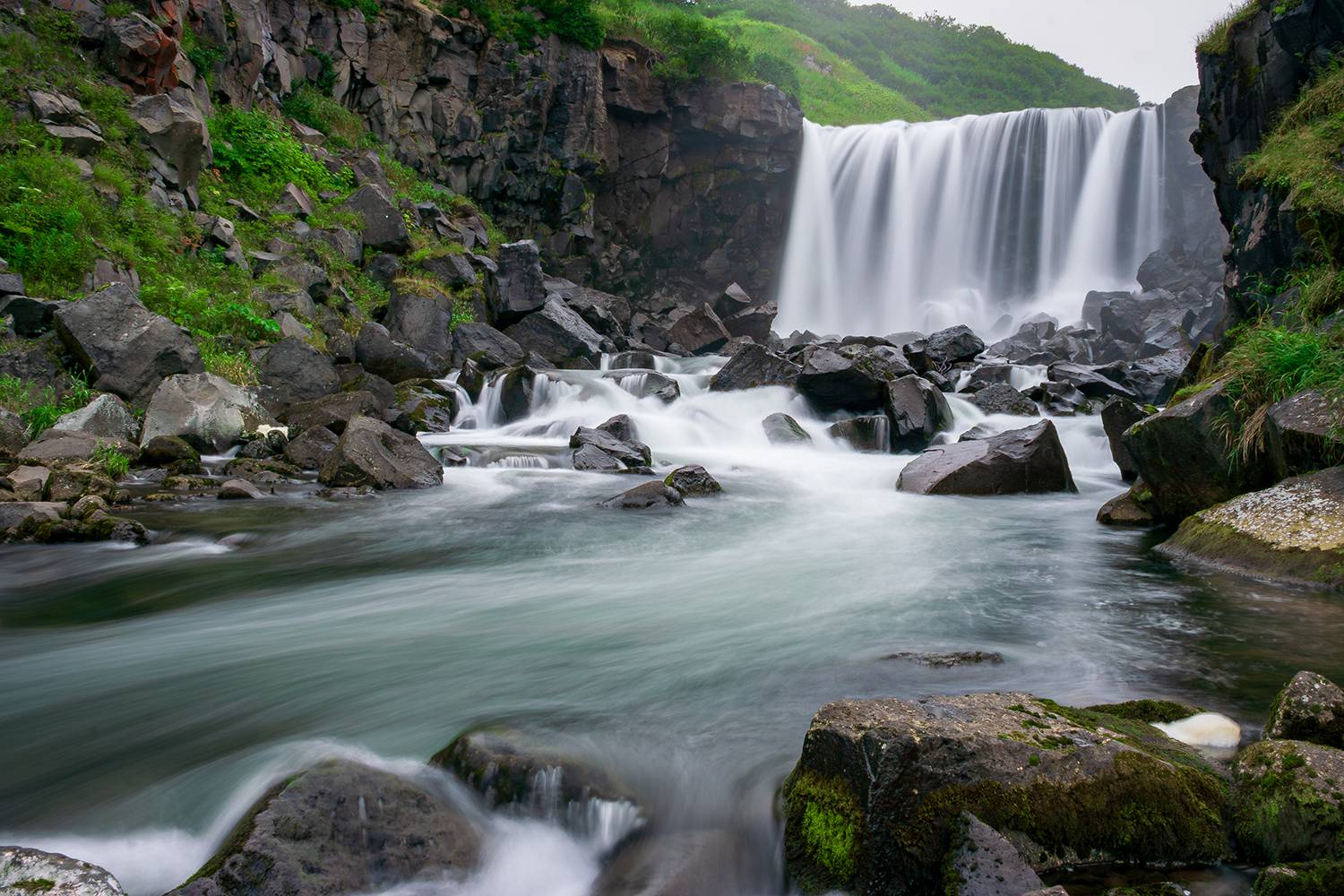 камчатка, водопад, Будьков Денис