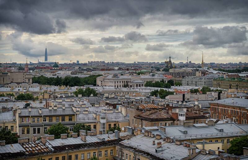санкт-петербург. Крыши фото превью