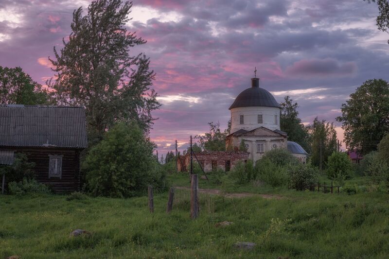 Тверская, область Утро в деревне фото превью