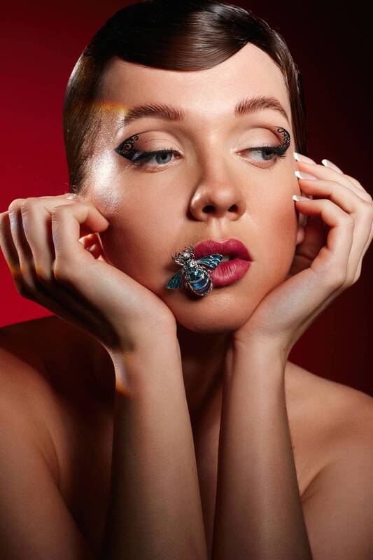 portrait, jewelry, conceptual, lips, art, иван ковалёв The Touch фото превью