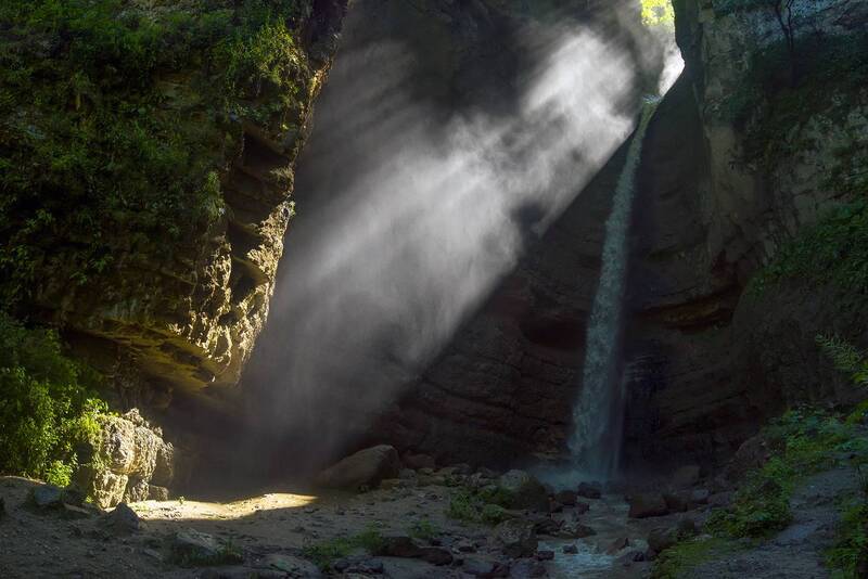 малые, чегемские, водопады Малые Чегемские водопады фото превью