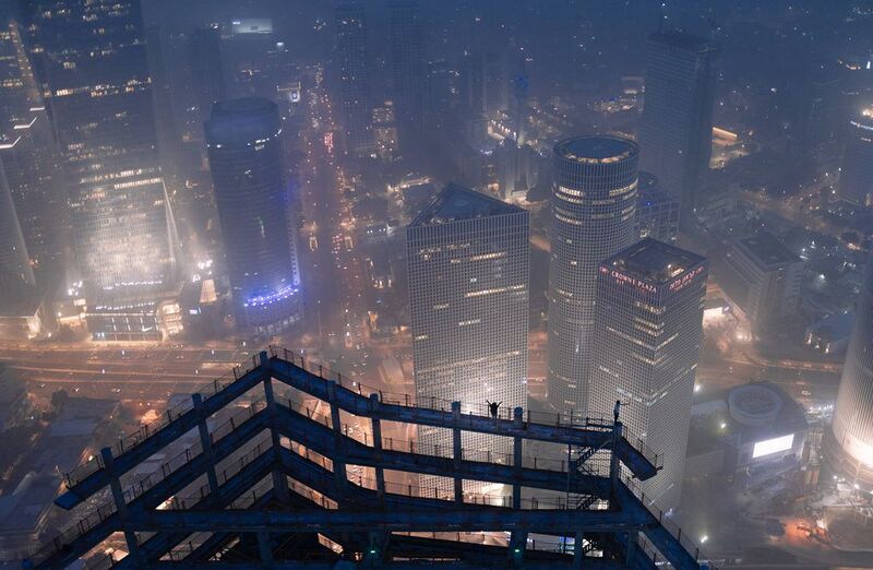 Tel Aviv, israel, roof, rooftop, city, cityscape, urban, urbex, urban exploration, fog, postcard The Chimera-City фото превью
