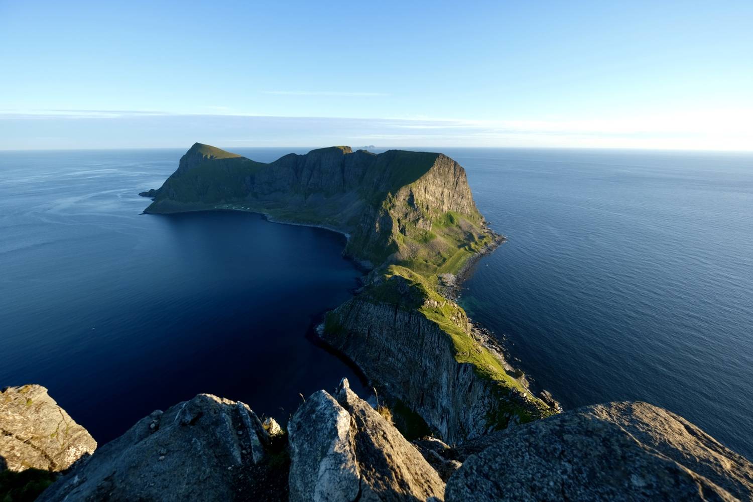 Landscapes, Norway, Lofoten, Island, Ocean, Sea, Rocks, Svetlana Povarova Ree