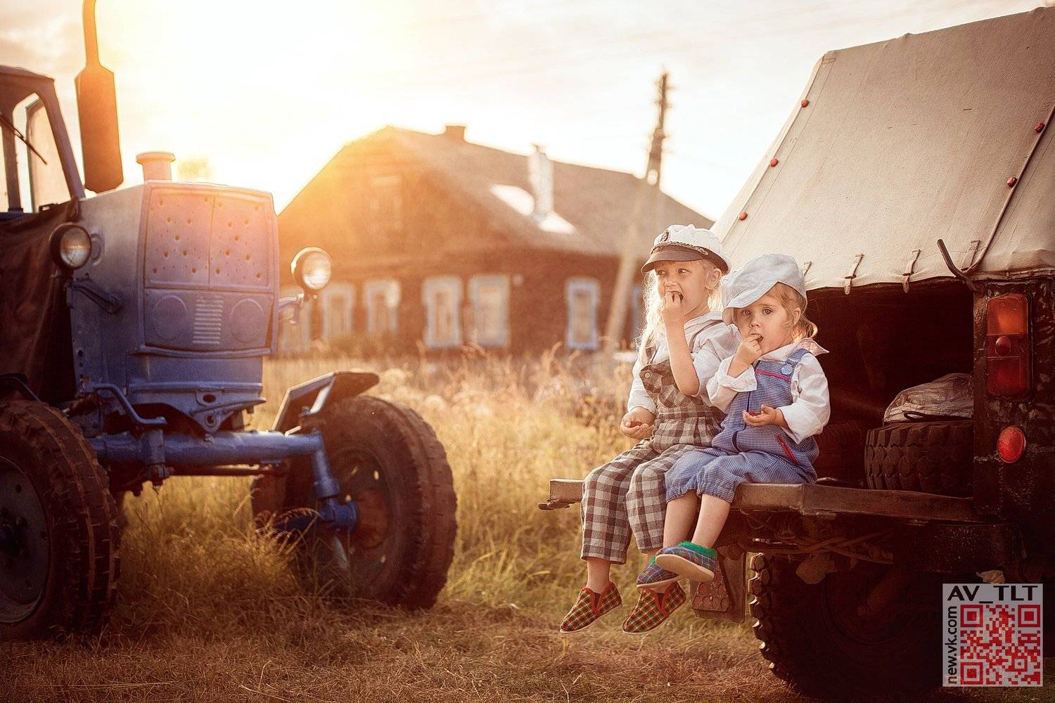 девочки, деревня, Сухарь Александр