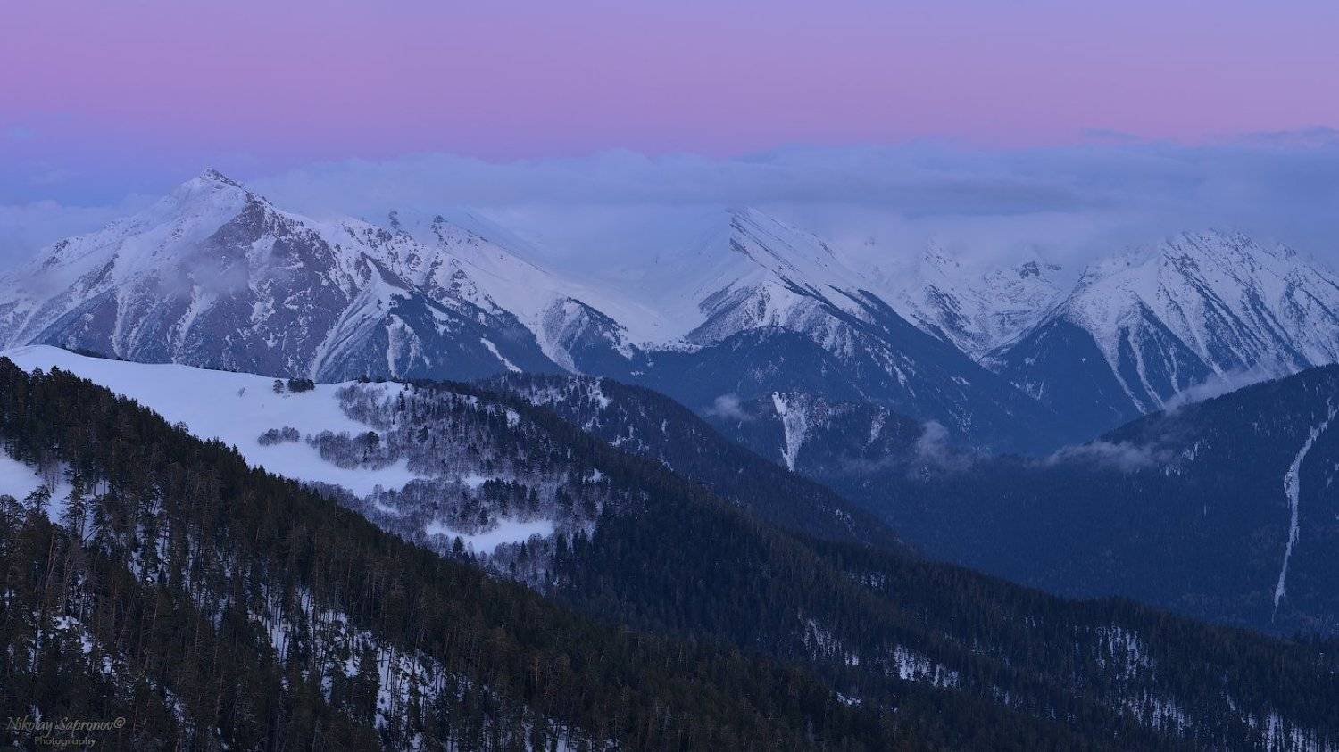 Архыз, Тебердинский заповедник, Горы, Кавказ, КЧР, Карачаево-Черкессия, Николай Сапронов