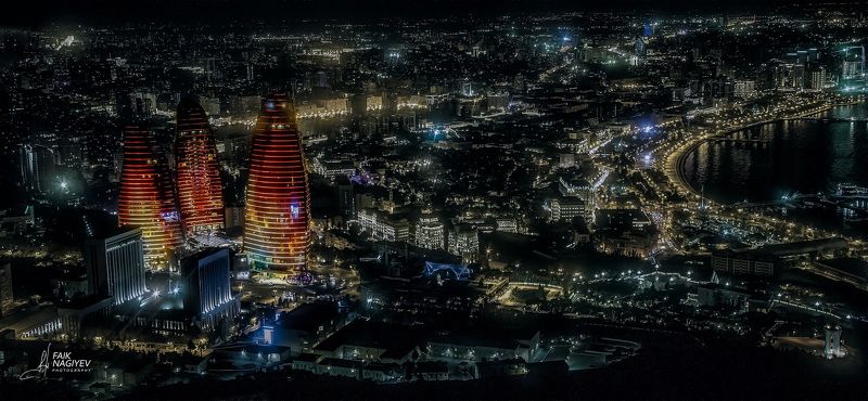 Flame towers в Баку фото превью