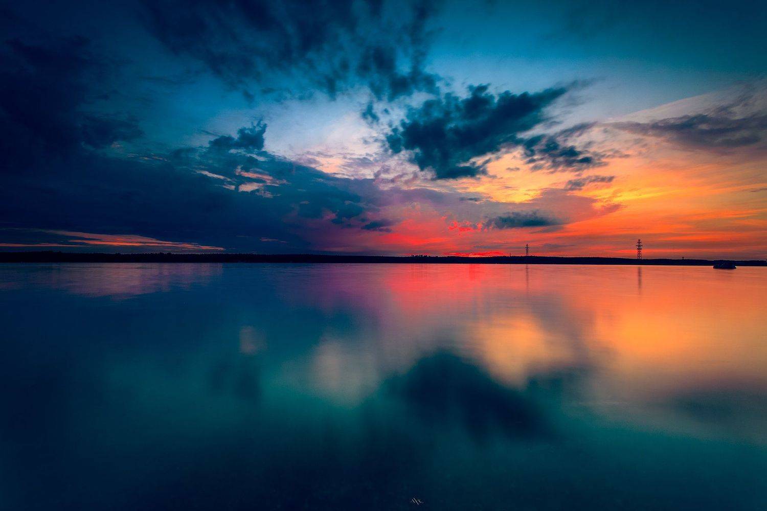 Colors, Curoniain gulf, Lithuania, Long exposure, Sunset, Руслан Болгов (Axe)