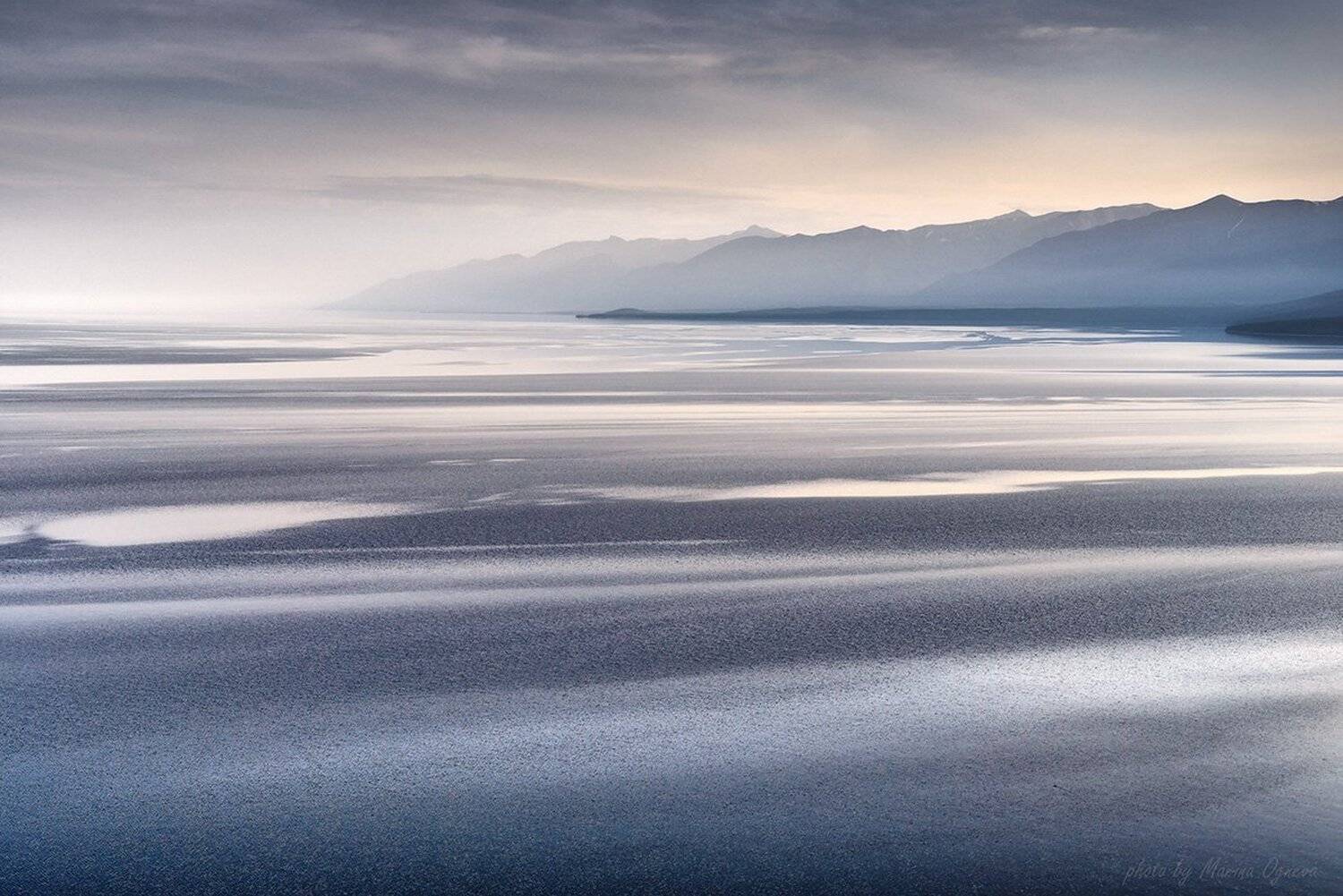 Байкал, Бурятия, Дымка, Мыс Котельниковского, Марина Огнева