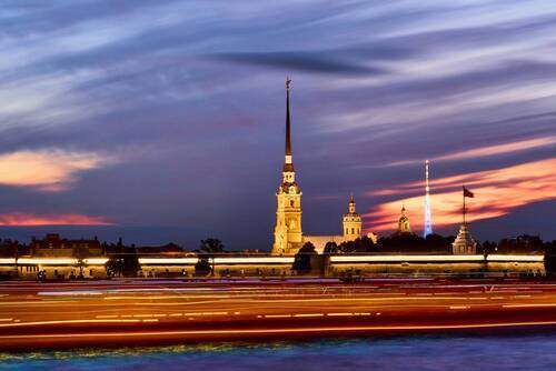 Акварель Белой ночи