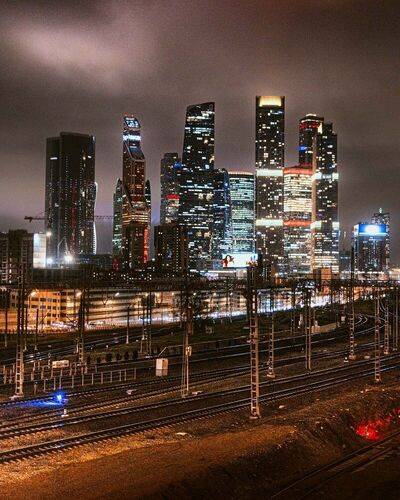 Огни большого города