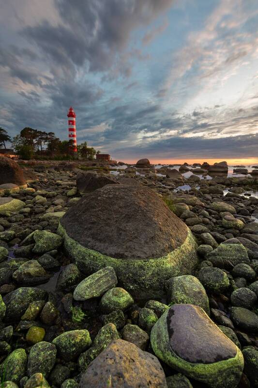 шепелевский маяк, маяк, залив, финский залив, закат, облака, lighthouse, sunset, bay, sky, clouds, пейзаж, landscape, санкт-петербург, питер, спб, петербург, sea  фото превью