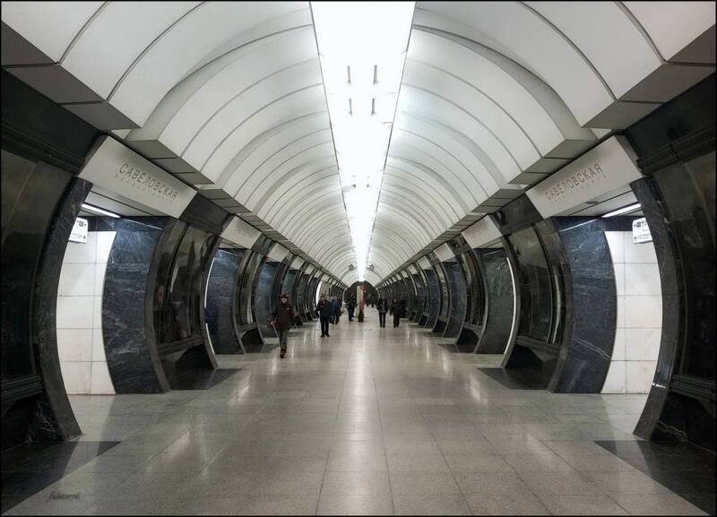 метро, москва, город, архитектура, подземка станция метро Савёловская. БКЛ. Москва фото превью