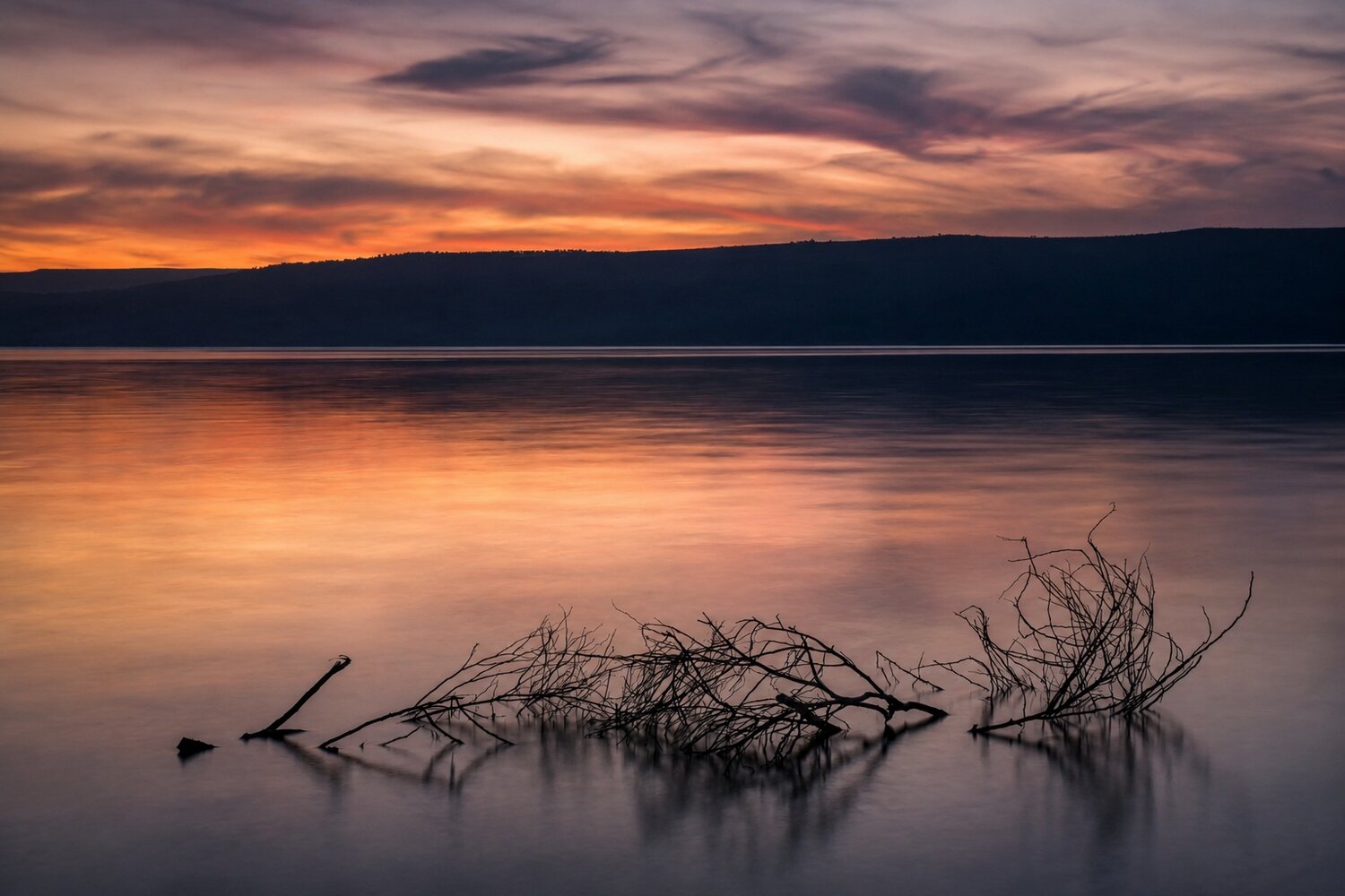 The Sea of Galilee or Kinneret. Автор: David Solodar , David Solodar