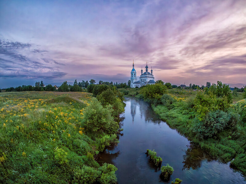 Церковь Рождества Пресвятой Богородицы в Савинском фото превью