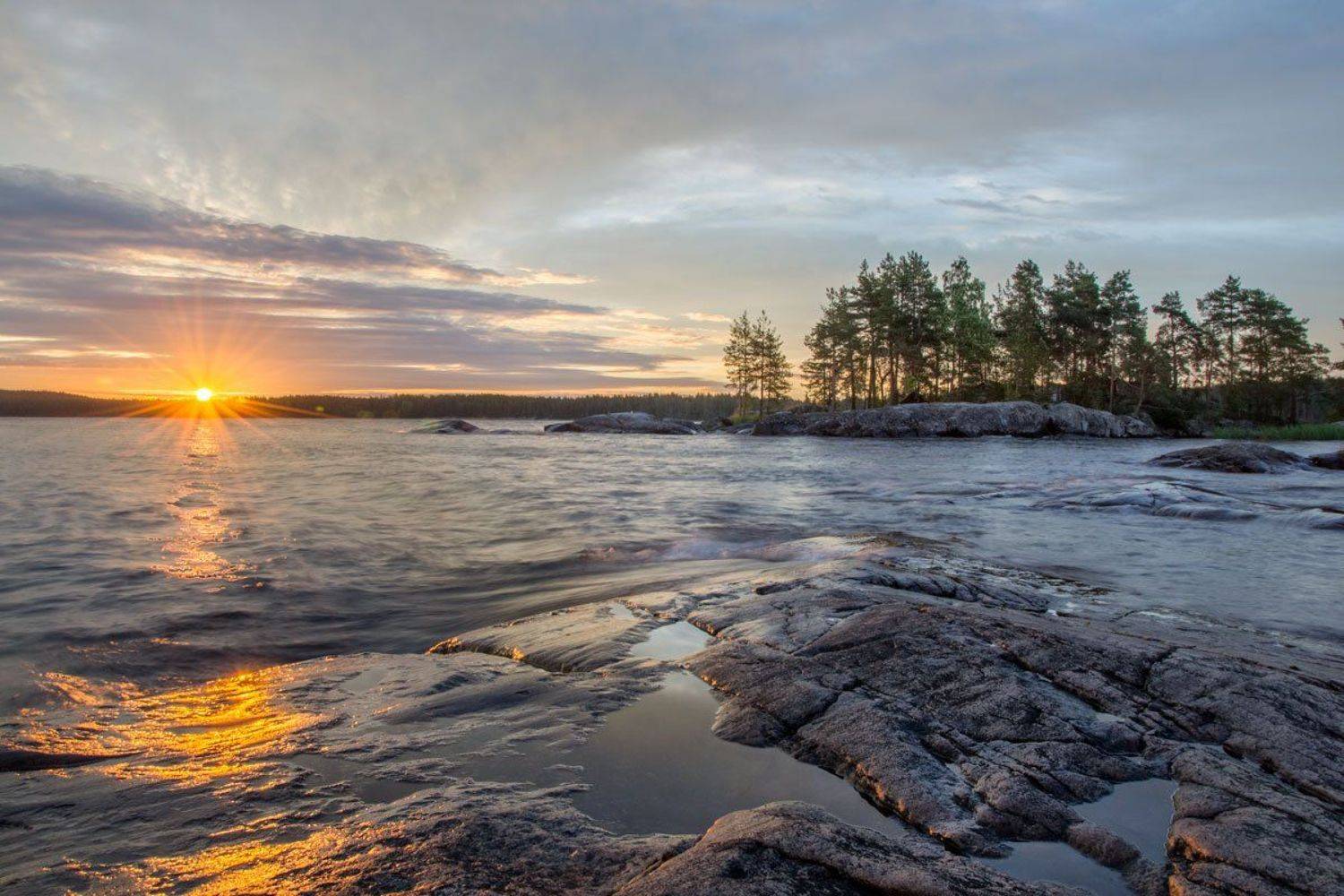 2016, d3100, nikon, карелия, лето, мыс, онега, онежское озеро, пейзаж, пери нос, природа, рассвет, республика карелия, россия, солнце, Денис Щербак