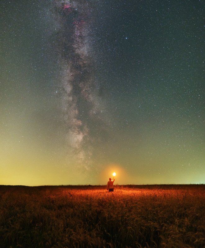 Млечный путь, Космос, подмосковье На встречу Млечному пути фото превью