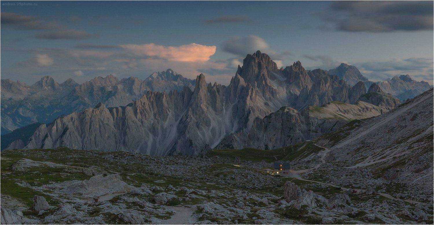 Lavaredo, Tre cime, Доломиты, Андрей Сенкевич