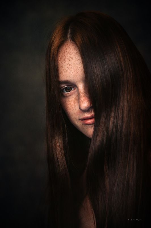 девушка, Рыжая, веснушки Катерина фото превью