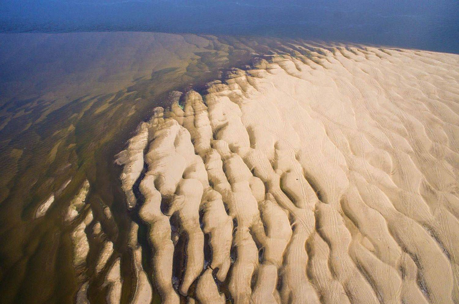 Россия, Волга, река, берег, аэро, aerial, Борис Резванцев