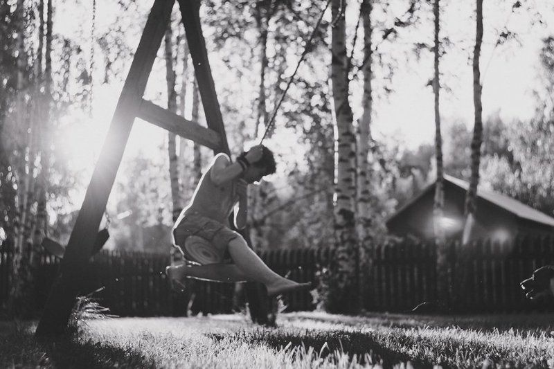 лето, дача, подросток, портрет Про Илью фото превью