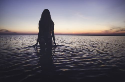 Wating the sunset