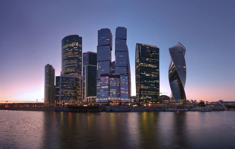 город, москва, россия Moscow city фото превью