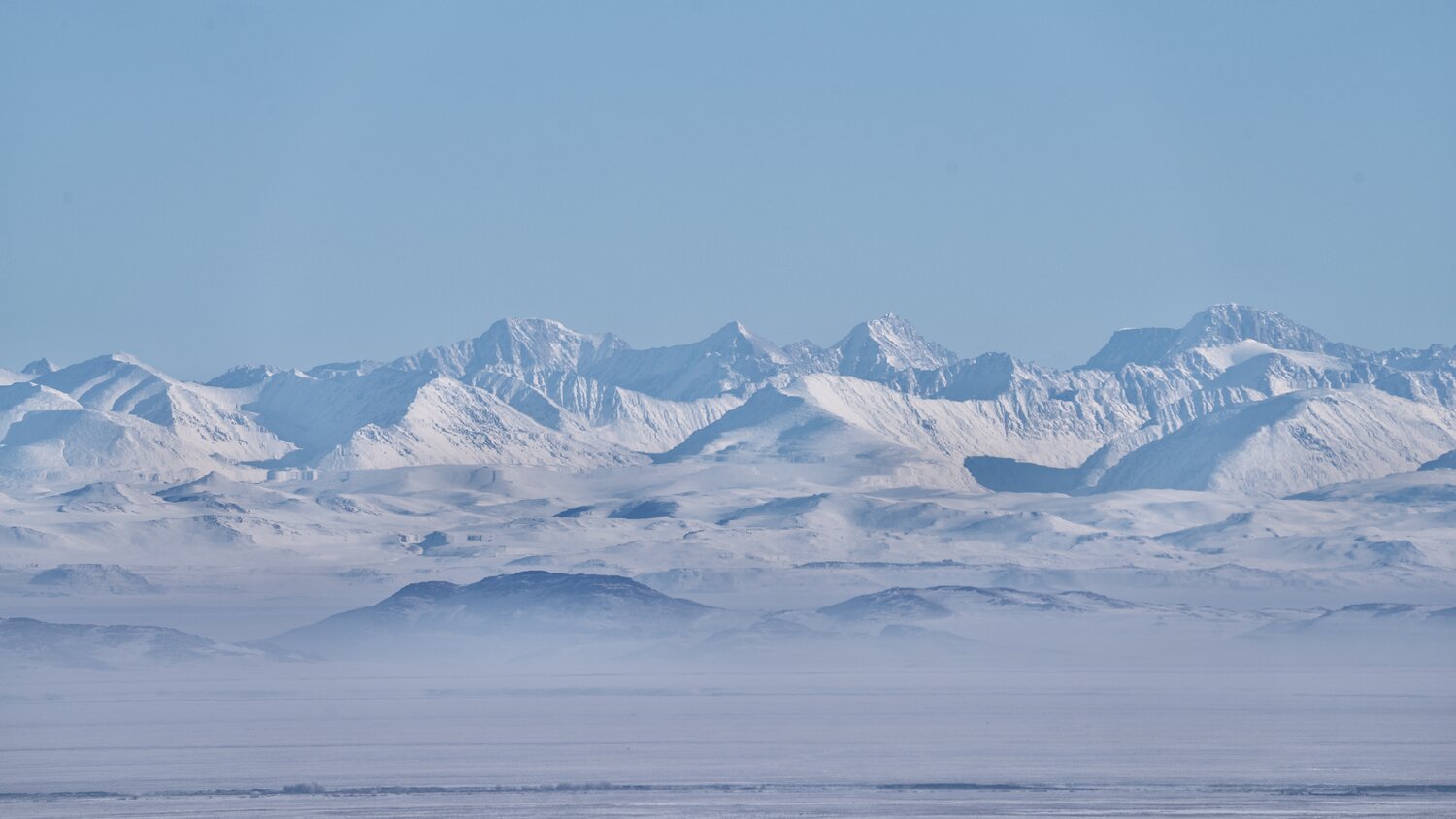 Январский полдень. Кош-Агач -40C. Автор: Кузнецов Андрей , Кузнецов Андрей