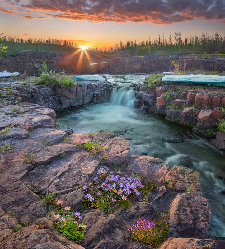 topnature, russpasibo, magic_shots, lov Водопад на притоке Яктали. фото превью