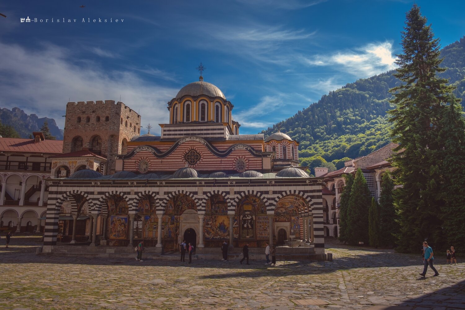 Rila Monastery -Рилски Манастир. Автор: Алексиев Борислав bulgaria, rila monastery -рилски манастир, old, religion, travel, fujifilm, Алексиев Борислав