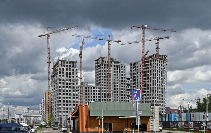 Новая Москва строится фото превью